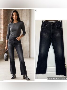 AG Adriano Goldschmied Alexxis Boot high rise vintage boot Jeans size 29 R